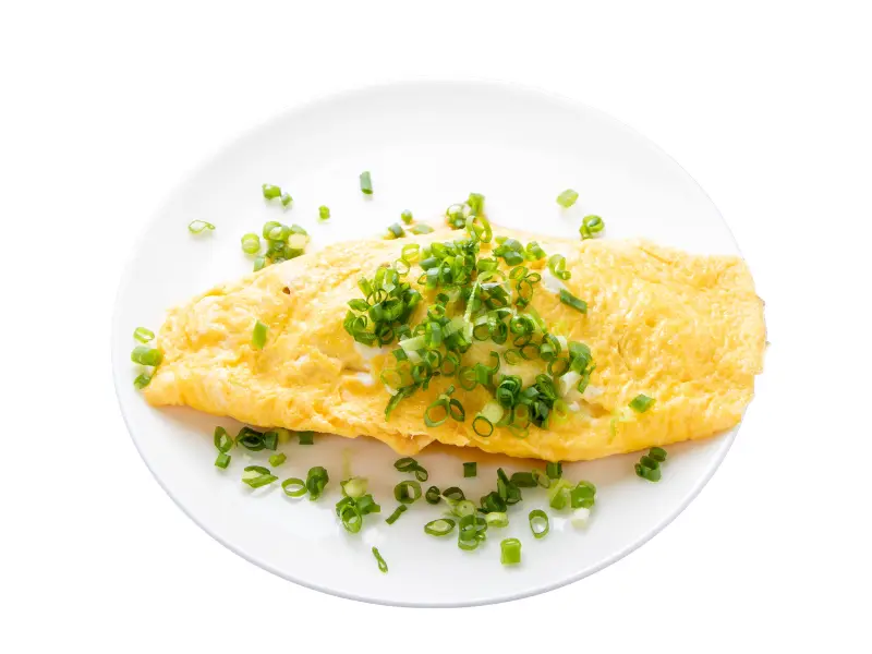Cheesy Egg Omelet