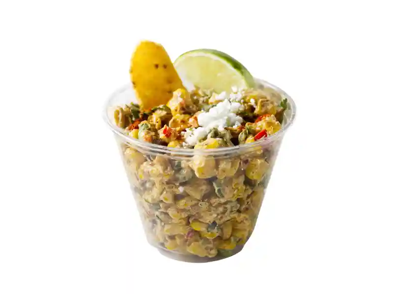 Spicy BBQ chicken corn