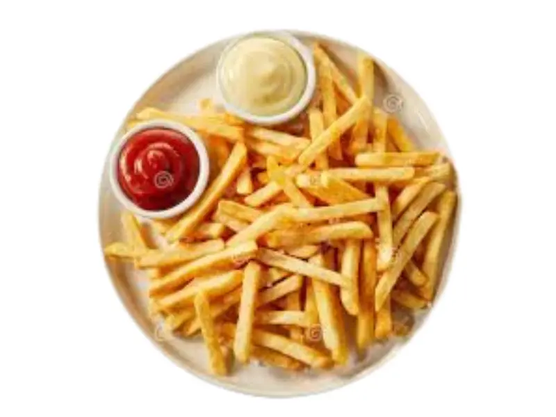 Frensh fries (Small) with mayo and sauce